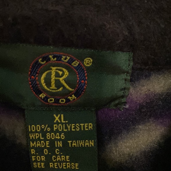 Club Room Vintage Fleece Quarter Zip Jacket - Picture 3 of 10